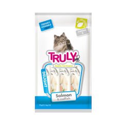 Truly Somonlu ve Morina Balıklı Sıvı Kedi Ödül Maması 14 Gr 5 Adet