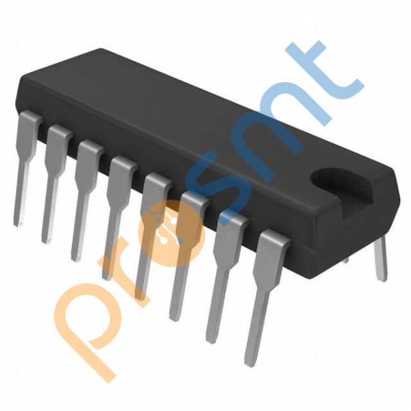 CD74HCT165E, COMPLEMENTARY PARALLEL OR SERIAL TO SERIAL 16-PDIP kılıf.
