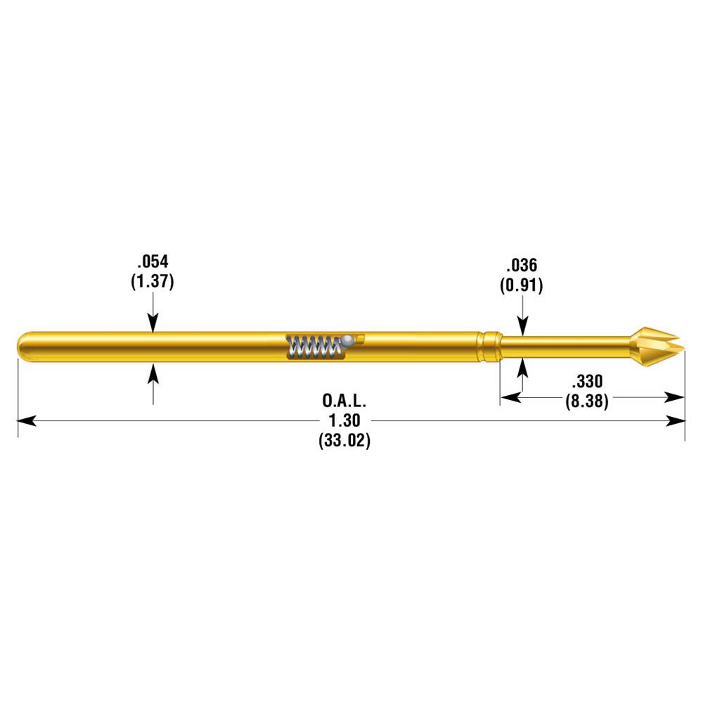 POGO-25L-16-S Test Probe