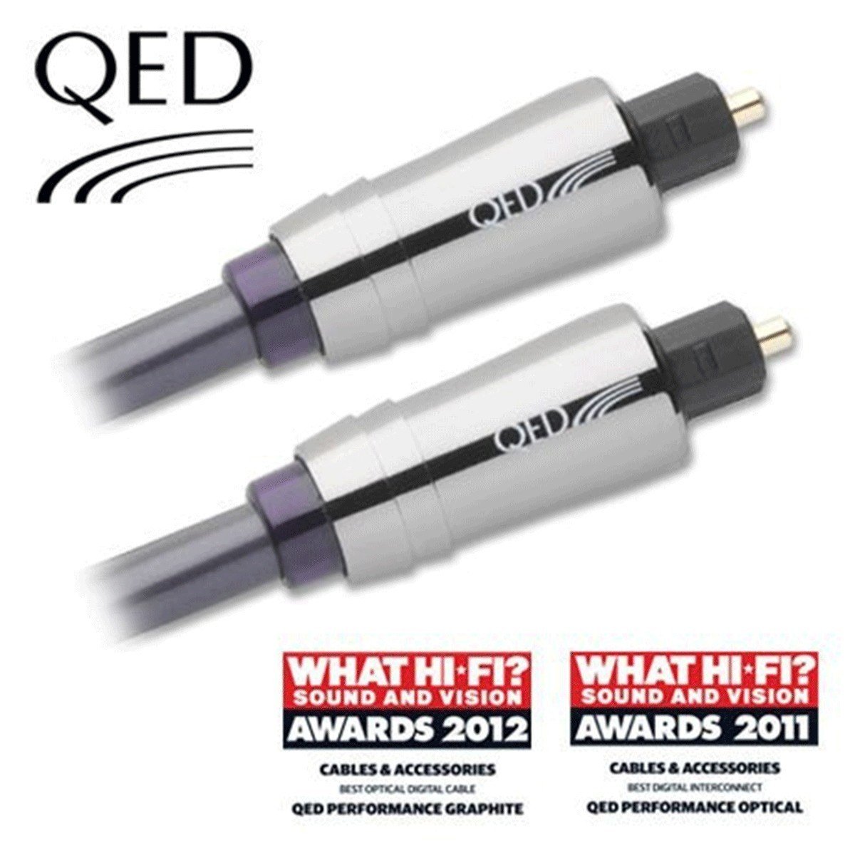 QED QE-6605 Performance Optical Graphite Kablo - 7m