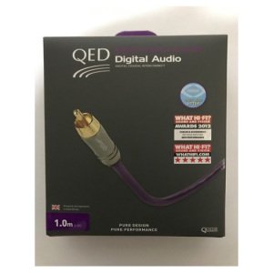 QED QE6200 Performance Digital Audio Coaxial İnterconnect Kablo 1m