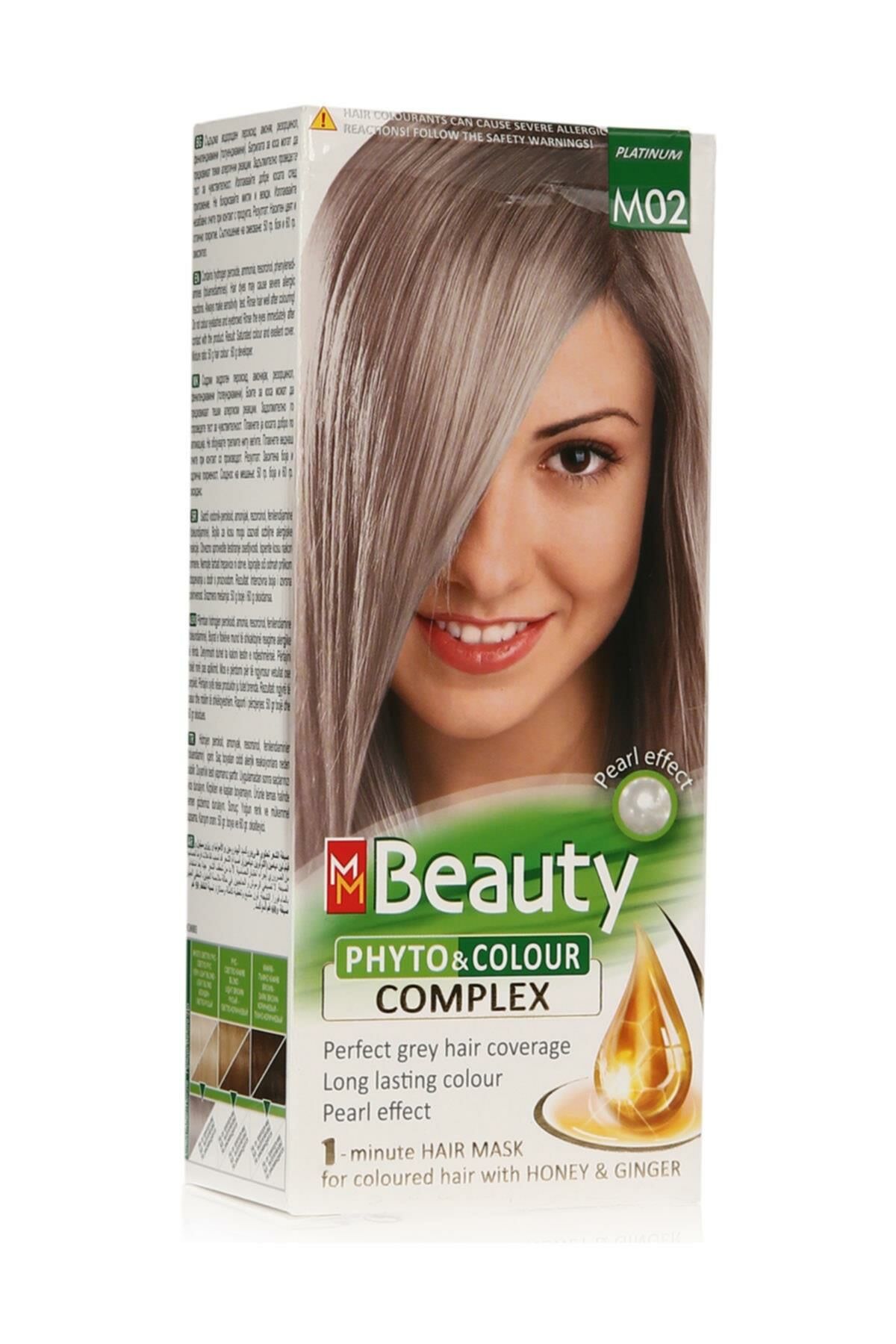 Beauty Bitkisel Saç Boyası (M02 & Platin)