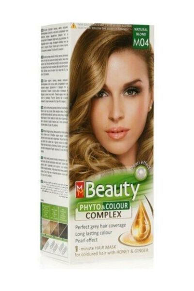 Beauty Bitkisel Saç Boyası (M04 & Doğal Sarı /Kumral)