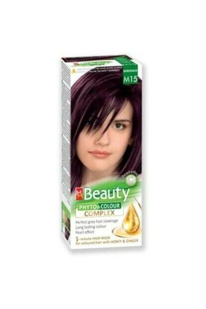 Beauty Bitkisel Saç Boyası (M15 & Kızıl Kestane)