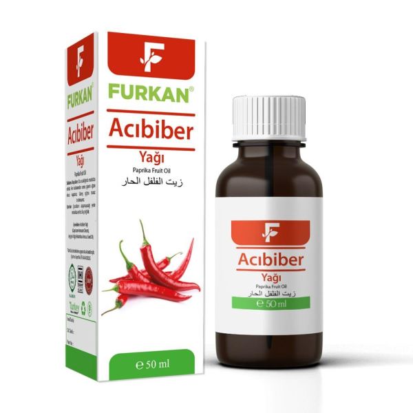 Furkan Acıbiber Yağı 50 ml