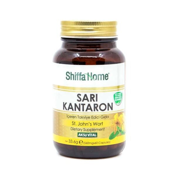 Shiffa Home Sarı Kantaron Kapsül (560mg x 60 Kapsül)