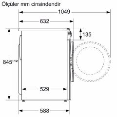 Profilo CGA244X0TR Çamaşır Makinesi