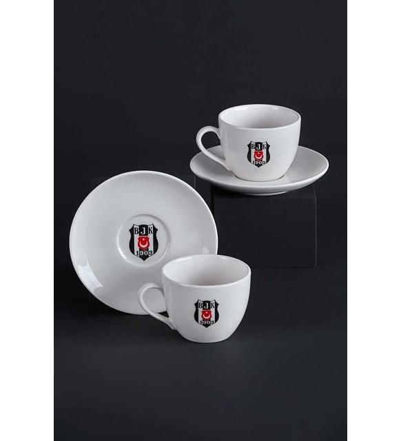 Neva N3426 2 Li Çay Fincan Takımı Beşiktaş Lisanslı Arma Logo