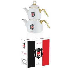 Neva N3434 Çaydanlık Beşiktaş Lisanslı Lisanslı Arma Logo