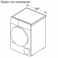 Profilo KM961RCTR Çamaşır Kurutma Makinesi