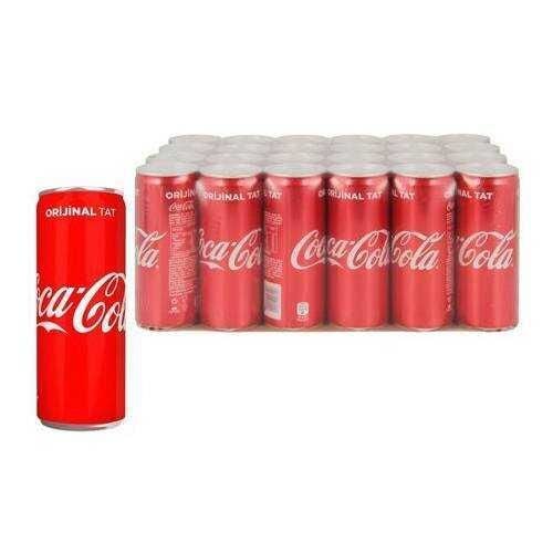 Coca Cola Kutu 330 cc 24 lü