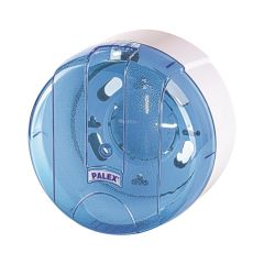 Palex 3440-1 İçten Çekmeli Tuvalet Kağıdı Dispenser - Şeffaf / Mavi