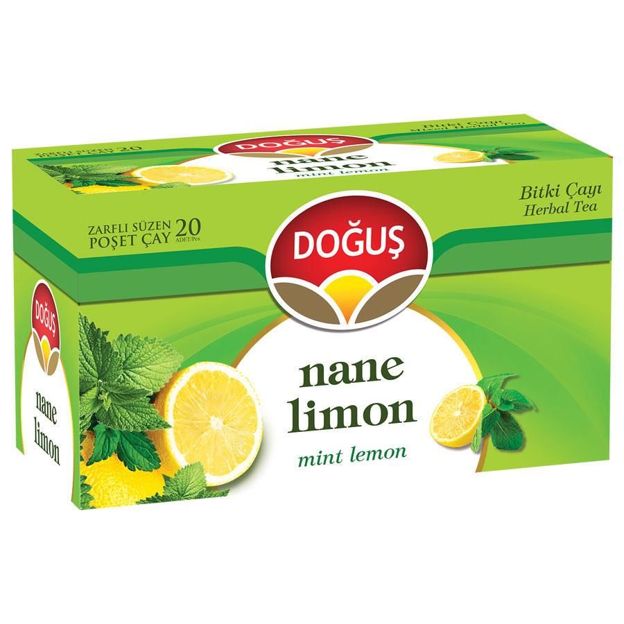 Doğuş Bitki Çayı Nane Limon 2 gr - 20'li Paket
