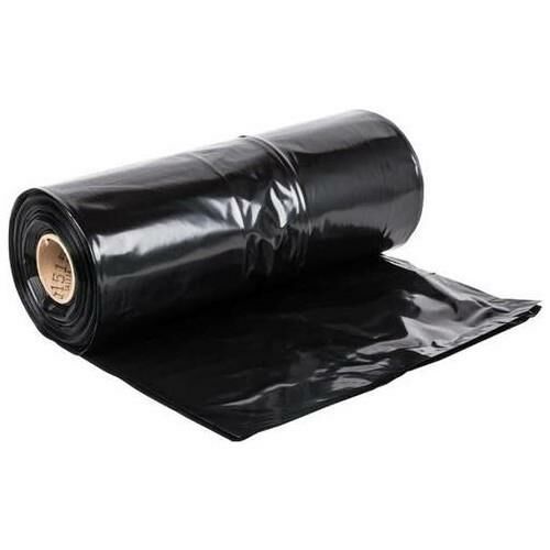 Yener Standart Çöp Poşeti Büyük Boy 65 x 80 cm 10'lu Rulo - Siyah / 80 gr