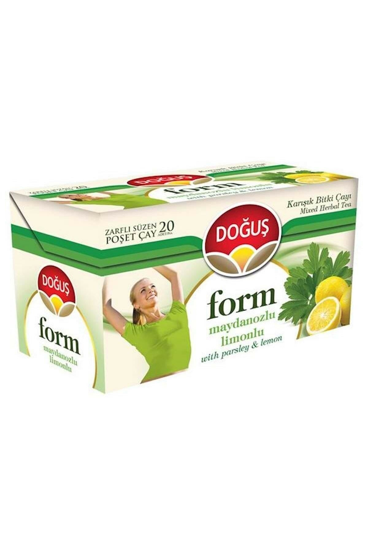 Doğuş Bitki Çayı Form Maydonozlu Limonlu 2 gr - 20'li Paket