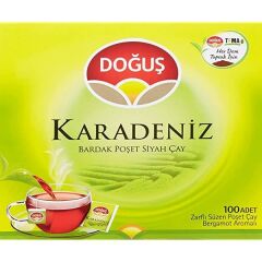 Doğuş Karadeniz Bergamot Aromalı Süzen Poşet Çay - 2 gr x 100 Adet