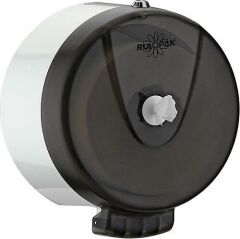 Rulopak R-3015 S Modern Mini Cimri Tuvalet Kağıdı Dispenseri-Füme