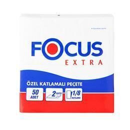 Focus Ultra Plus 1/8 Katlama Peçete 33 cm x 33 cm - 50 Adet x 24 Paket