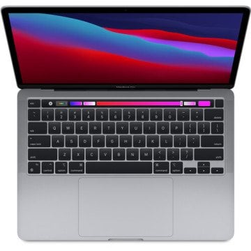 Apple MacBook Pro 13.3'' Space Gray Touch Bar And Touch ID Apple M1 Chip 256GB SSD Laptop Computer (Latest Model)