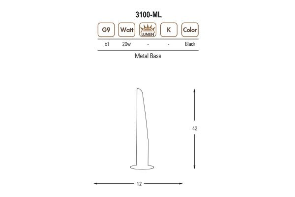 3100-ML Masa Lambası