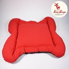 Kedi Yatağı (Kırmızı, Kemik Şeklinde)