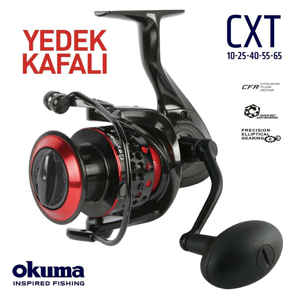 OKUMA Ceymar FD CXT 10-20-25-40-55-65 Lrf Spin Surf Olta Makinası