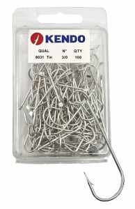 Kendo 8031 Tin 3/0 100 Adet Olta İğnesi ( 1250 D Kalıbı)