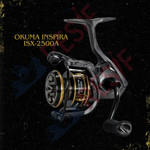 Okuma Inspira ISX-2500A Gunsmoke 8+1BB Olta Makinesi