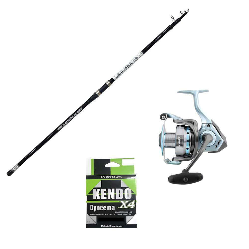 Okuma Aria Tele Surf 420cm 100-250gr - Alaris 65 Takım