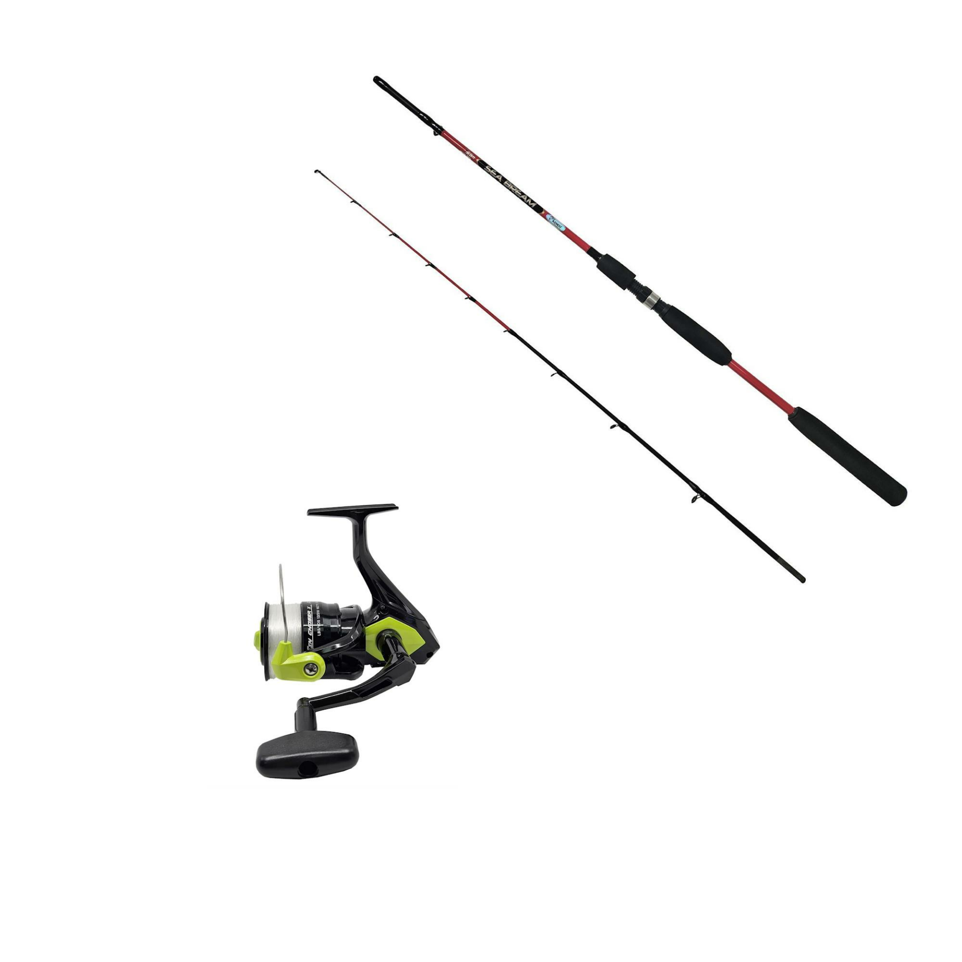 Okuma Chaser 6000 Neon Green + Kendo sea bream 165cm 150gr tekne seti