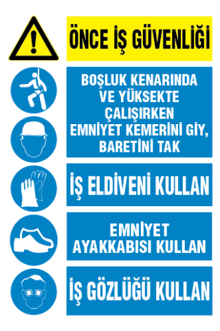 ÇOKLU KORUYUCU MALZEMENİ KULLAN