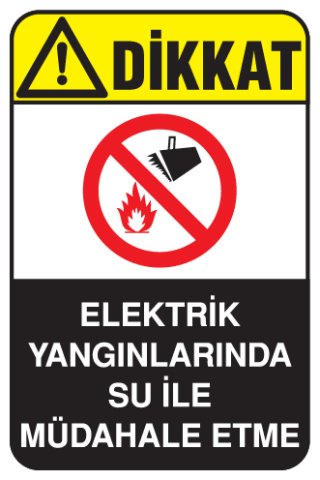 ELEKTRİK YANGINLARINDA SU İLE MÜDAHALE ETME