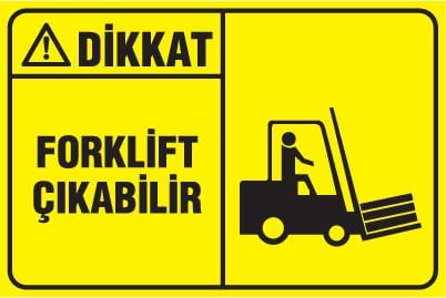 FORKLİFT ÇIKABİLİR