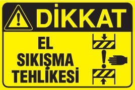 EL SIKIŞMA TEHLİKESİ