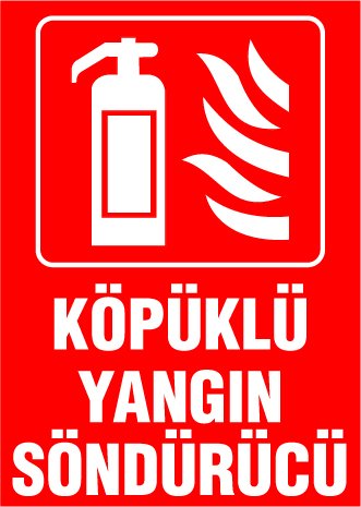 KÖPÜKLÜ YANGIN SÖNDÜRÜCÜ
