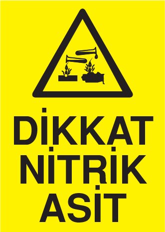 DİKKAT NİTRİK ASİT