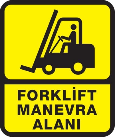 FORKLİFT MANEVRA ALANI