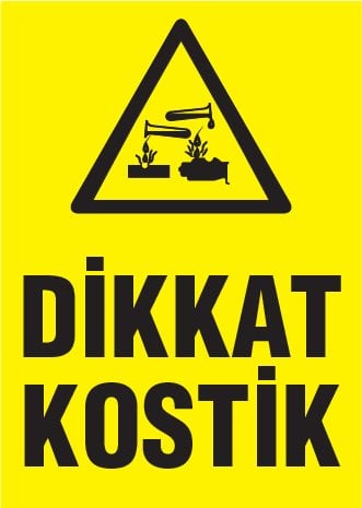 DİKKAT KOSTİK