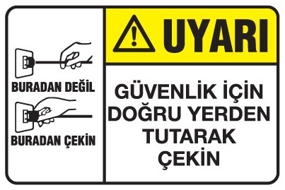 GÜVENLİK İÇİN DOĞRU YERDEN TUTARAK ÇEKİN