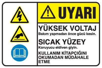 YÜKSEK VOLTAJ