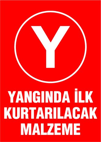 YANGINDA İLK KURTARILACAK MALZEME