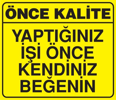 YAPTIĞINIZ İŞİ ÖNCE KENDİNİZ BEĞENİN
