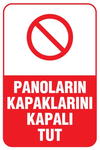 PANOLARIN KAPAKLARINI KAPALI TUT