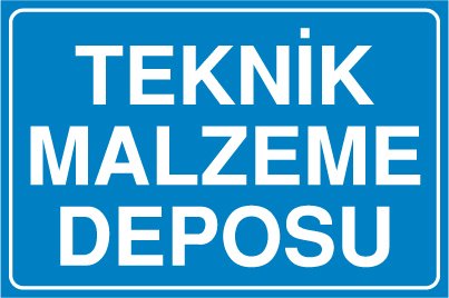 TEKNİK MALZEME DEPOSU