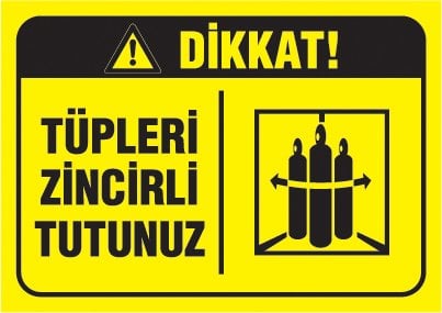 TÜPLERİ ZİNCİRLİ TUTUNUZ