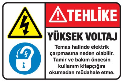 YÜKSEK VOLTAJ