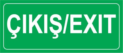 ÇIKIŞ/EXIT