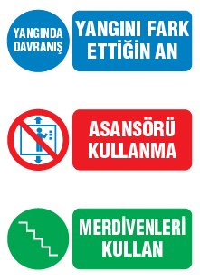 YANGIN TALİMATLARI