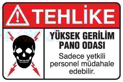 YÜKSEK GERİLİM PANO ODASI