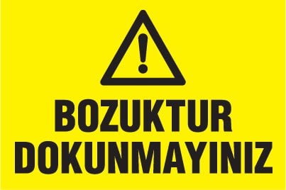 BOZUKTUR DOKUNMAYINIZ